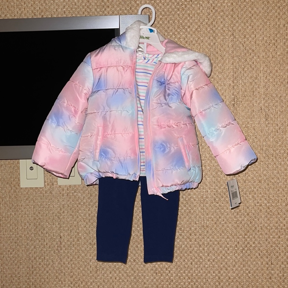 Little me 3 piece outfit - 24 months